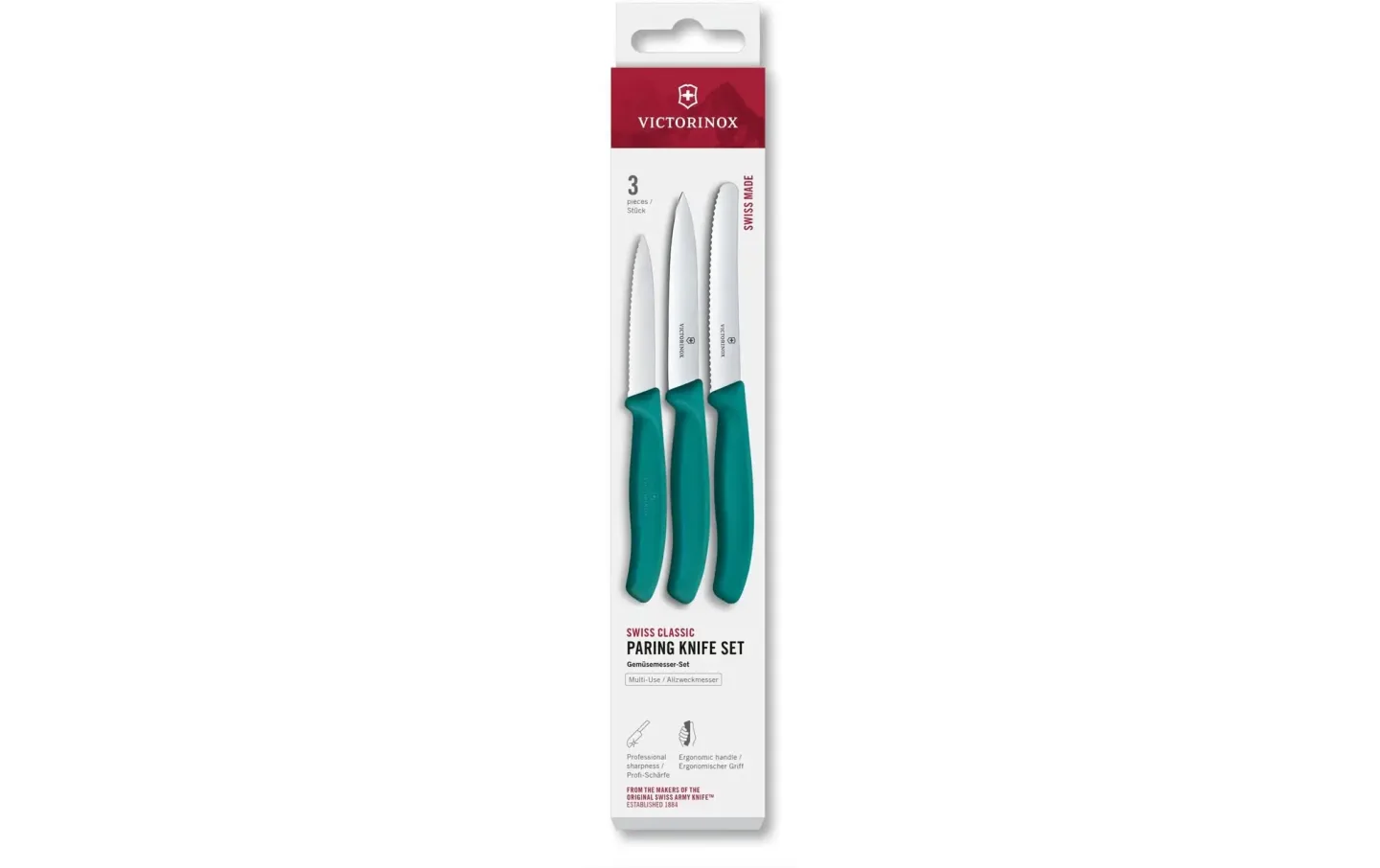 Alltron Gemüsemesser-Set Swiss Classic, Von Victorinox Grün | Schubiger Möbel