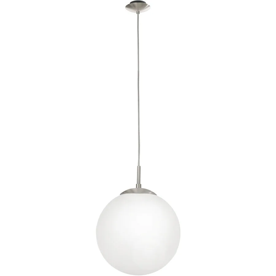 Eglo Pendellampe Rondo Grau Stahl 110 cm - Farbe: Nickel matt