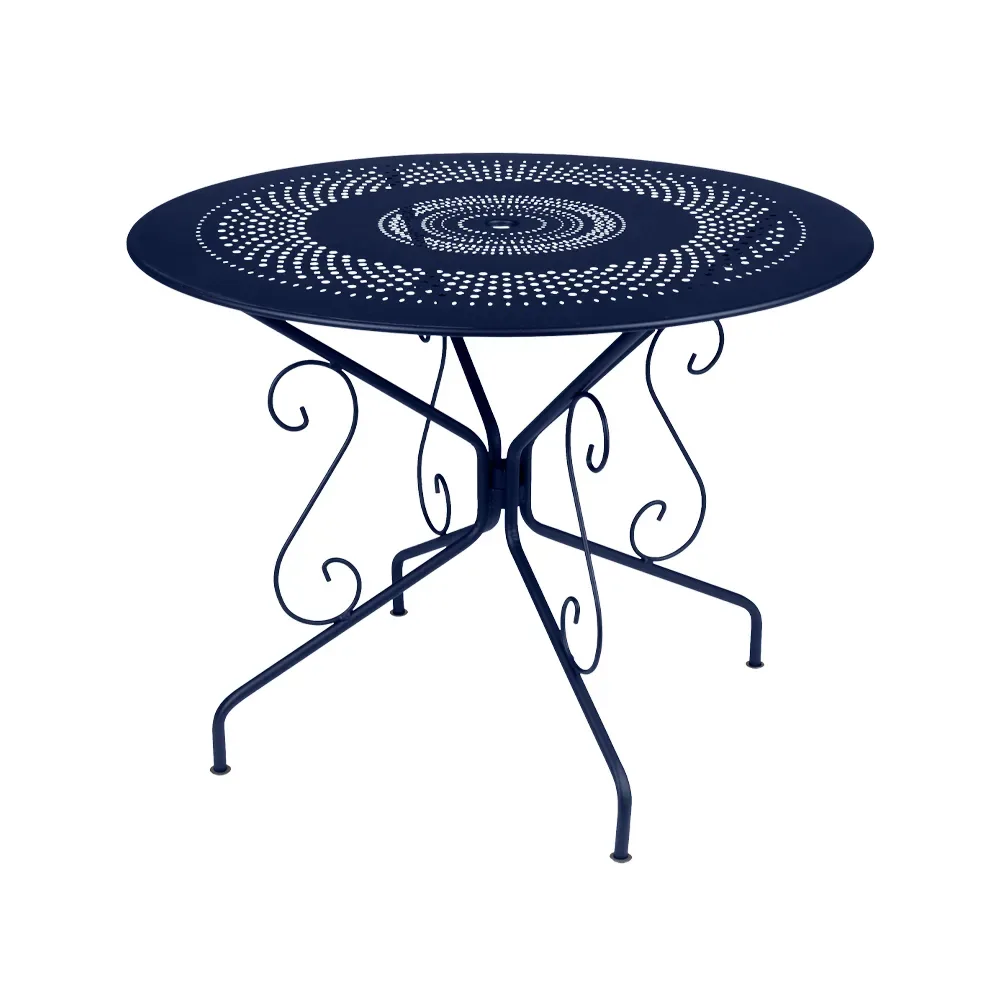 Fermob Montmartre bord Ø96 cm Deep blue (blå)