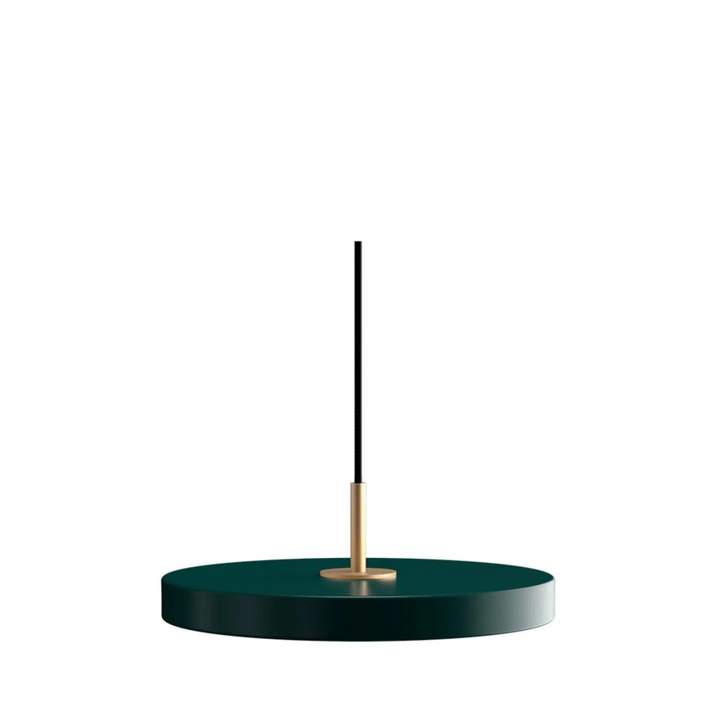 Asteria Plus Pendel Mini Forest Green/Brass - UMAGE - Stue - Metall