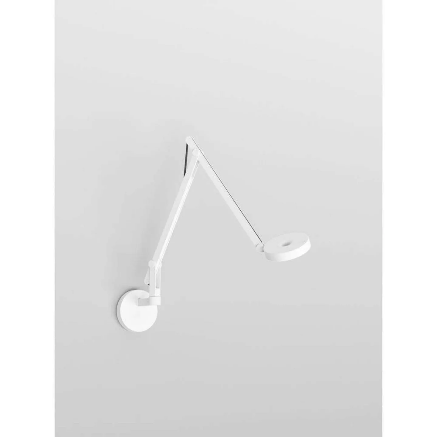 String W2 Mini Wandlampe, DTW, matt/weiß/schwarz - Rotaliana - Wohnzimmer - Aluminium