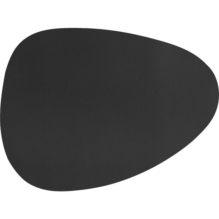 ZICZAC Tischset Togo Schwarz Kunstleder 43 x 32 cm