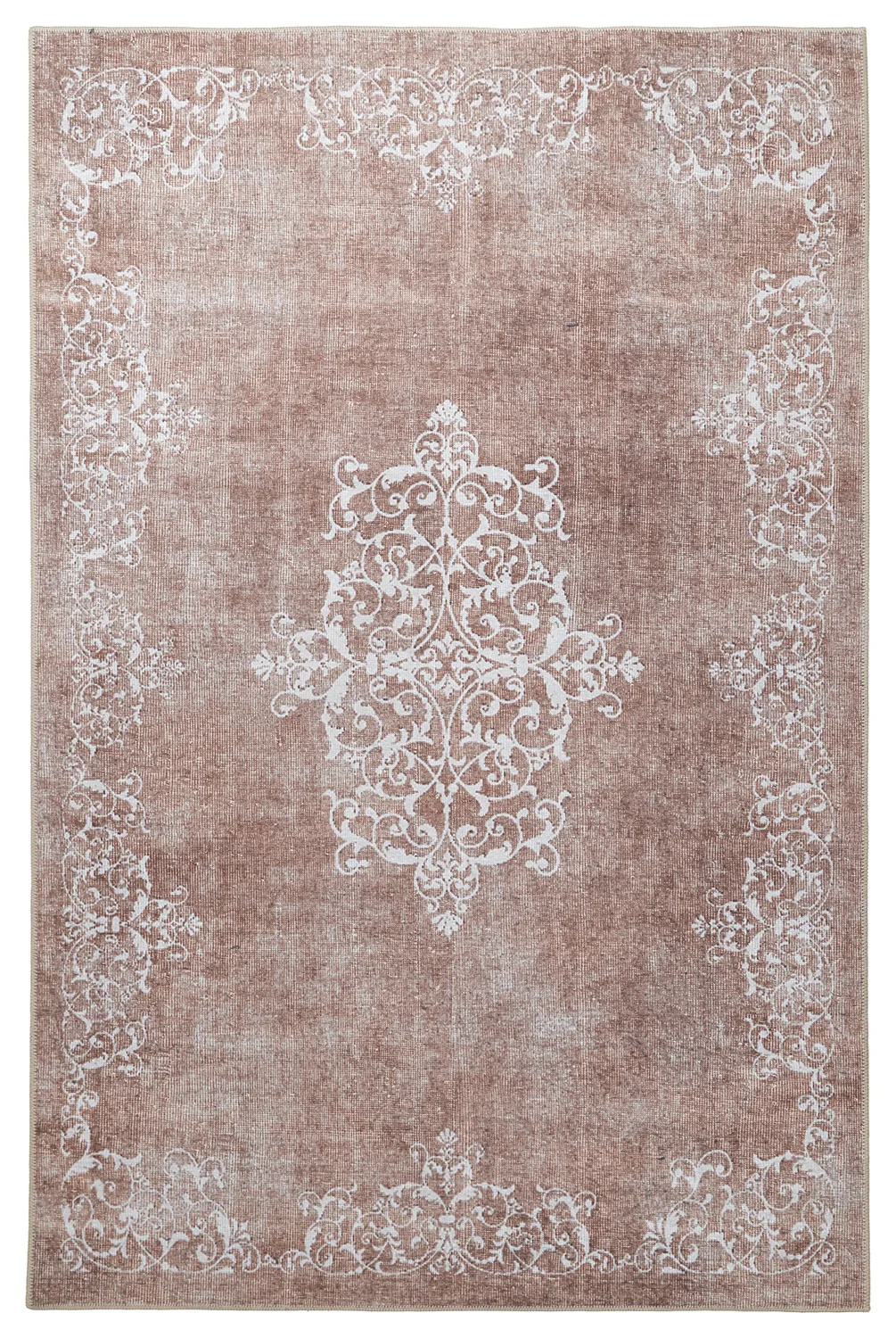 Flatvävd Matta - Santi (brun) (Storlek: 230 x 340 cm)