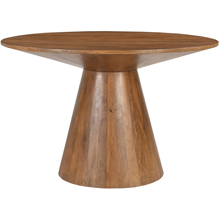 Esstisch Mango natur Mangoholz massiv Massivholz B 120 T 120 cm