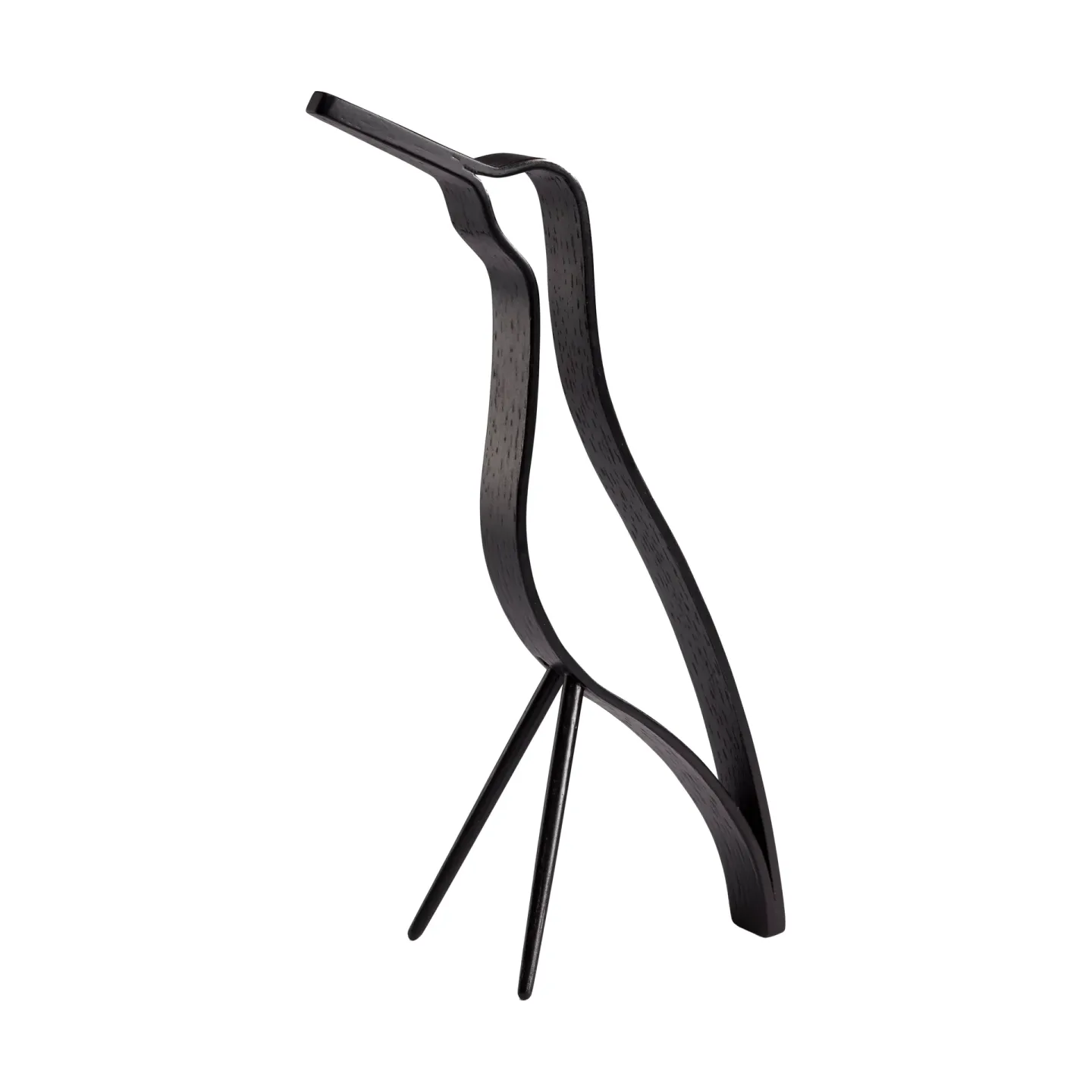 Cooee Design Woody Bird High 25 cm Black stained oak