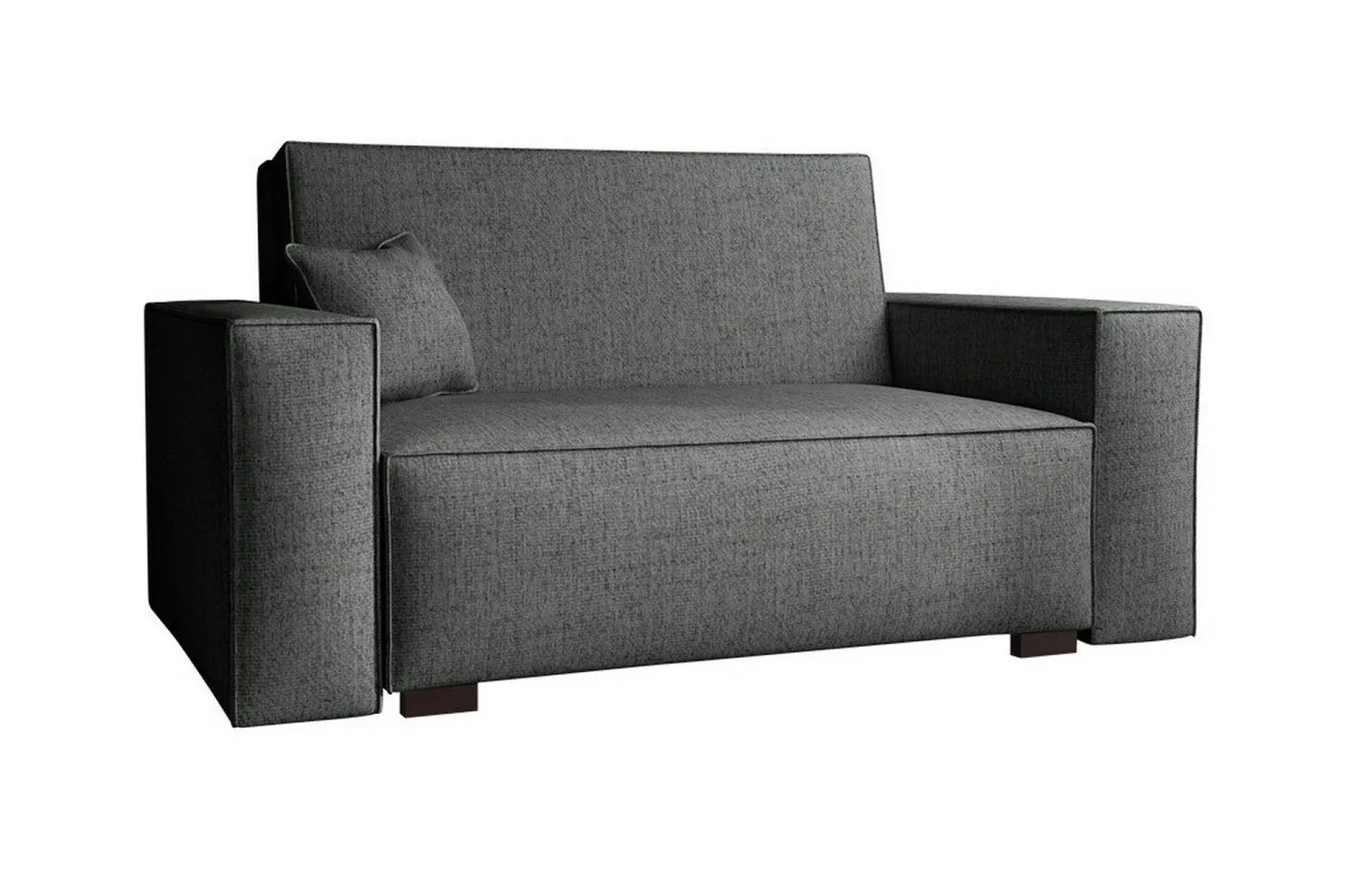 Denegal 2-sits liten bäddsoffa i Tyg - Grå