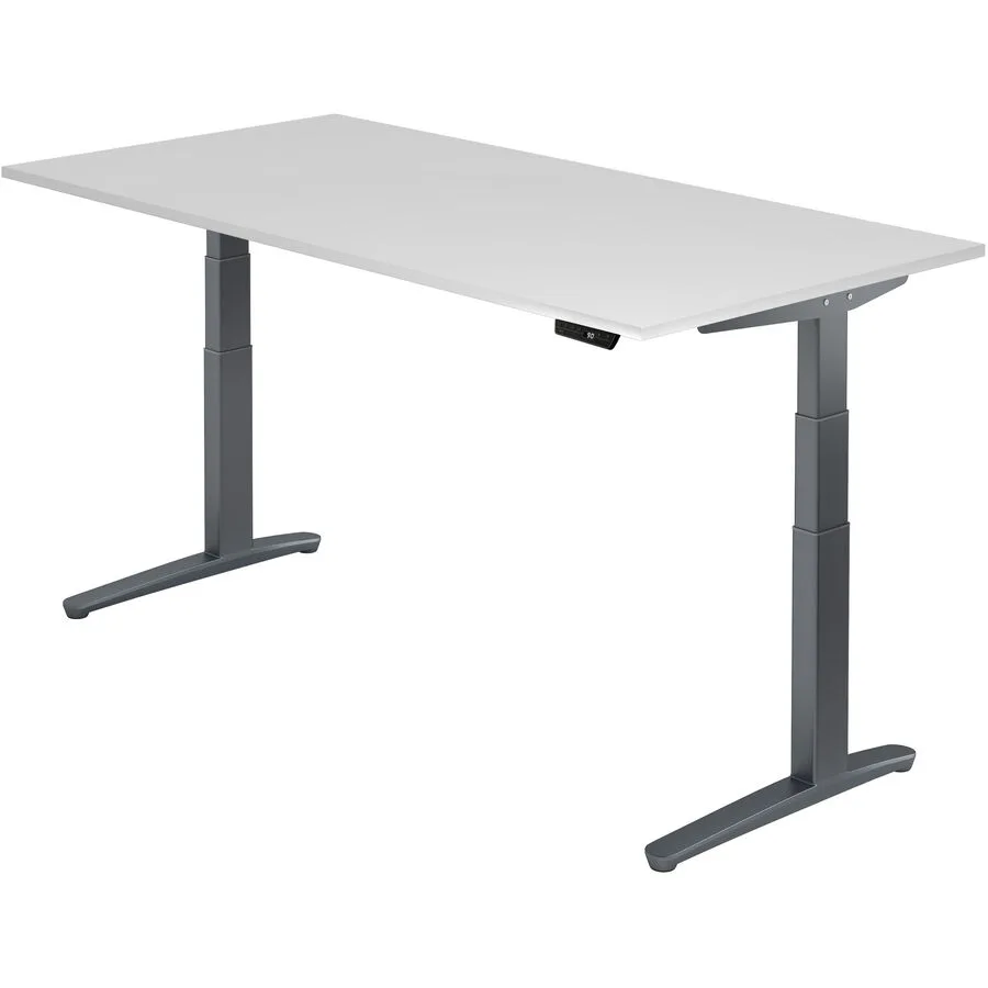 Schreibtisch Office weiss Holzwerkstoff B 200 T 100 cm