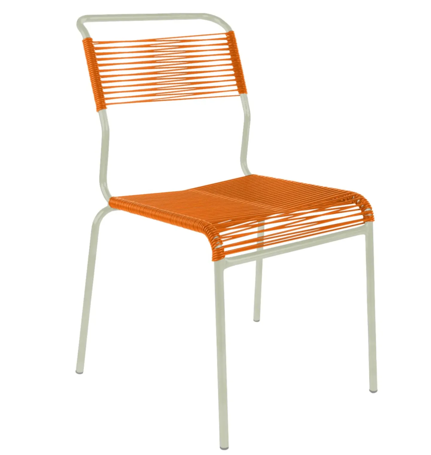 Schaffner Spaghetti-Stuhl Säntis Orange | Schubiger Möbel