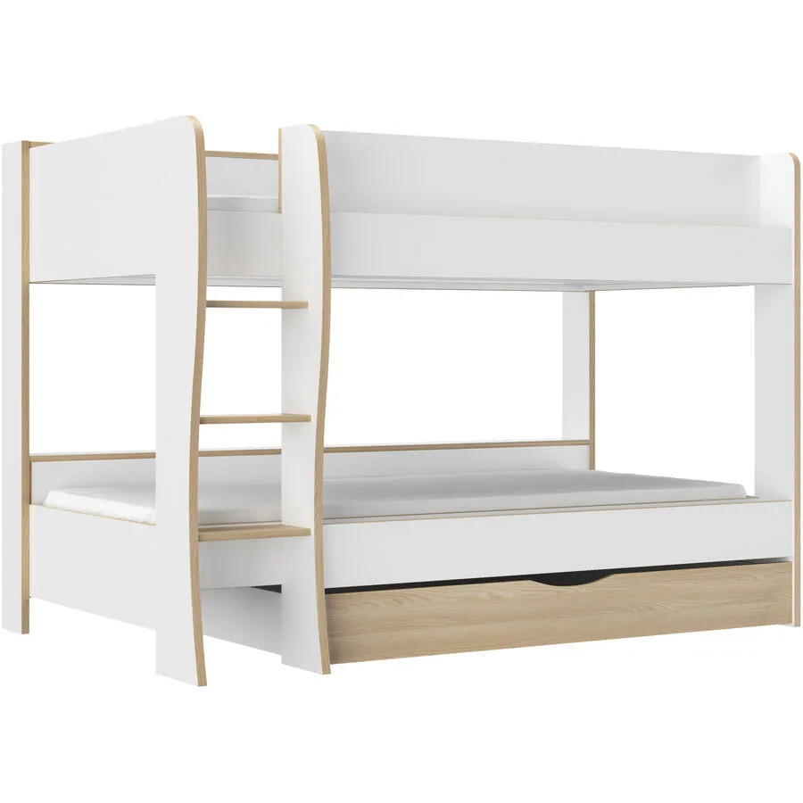 Kinderbett Kelly weiss Holzwerkstoff 90 x 200 cm