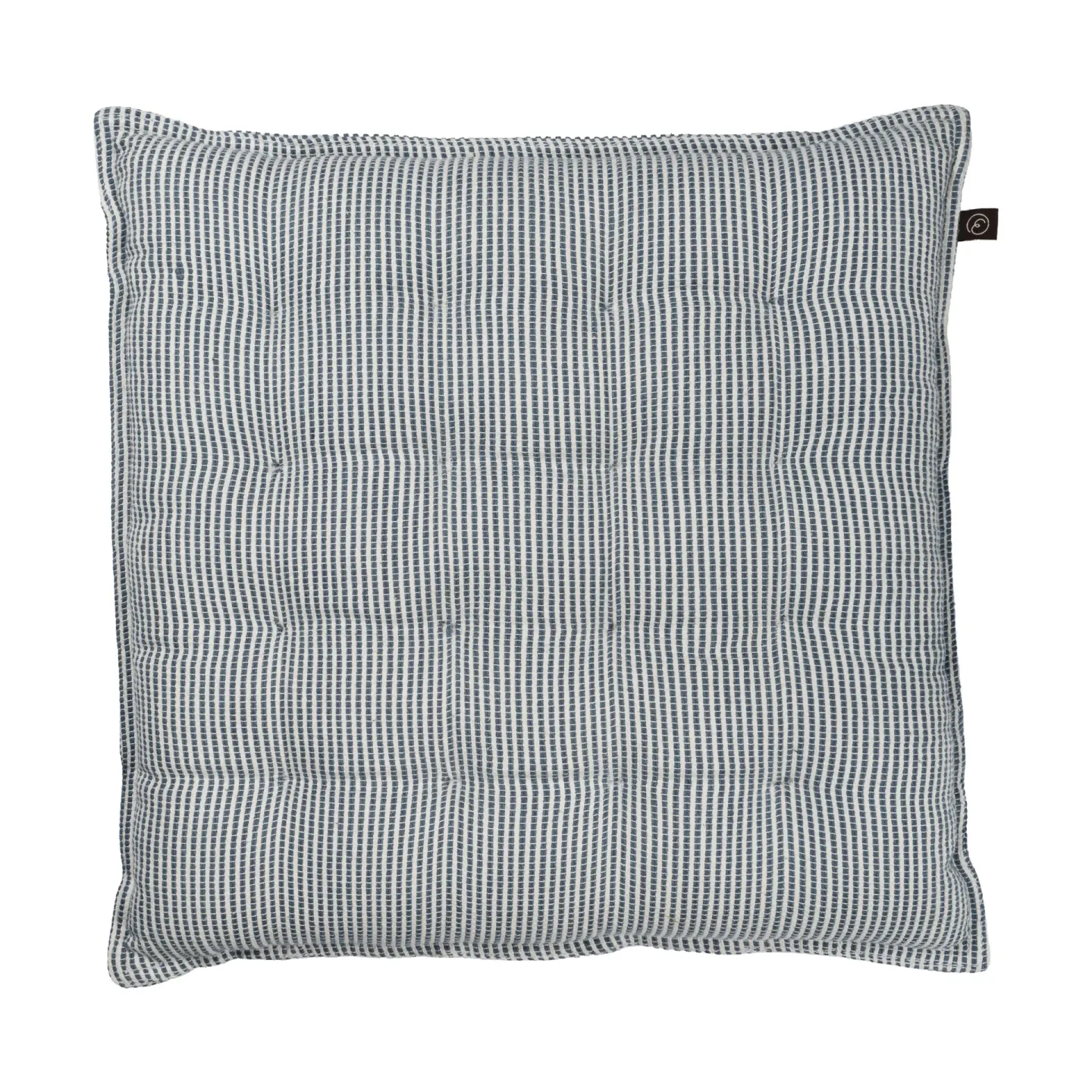 ERNST Ernst Sitzkissen 40 x 40cm Blau-weiß