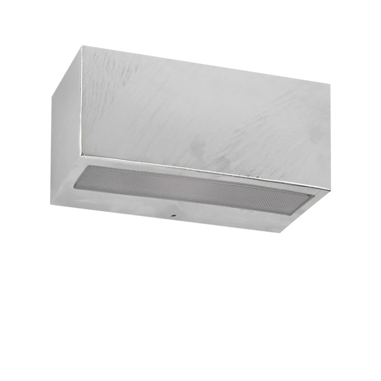 Asker Big Down LED Udendørs Væglampe Galvaniseret - Norlys - Terrasse - Aluminium