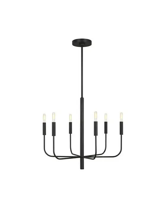 Brianna Chandelier Aged Iron S