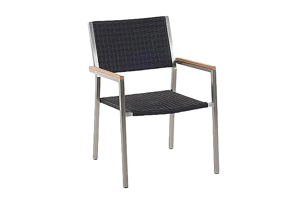 Bacoli Utestol 6-pack - Svart