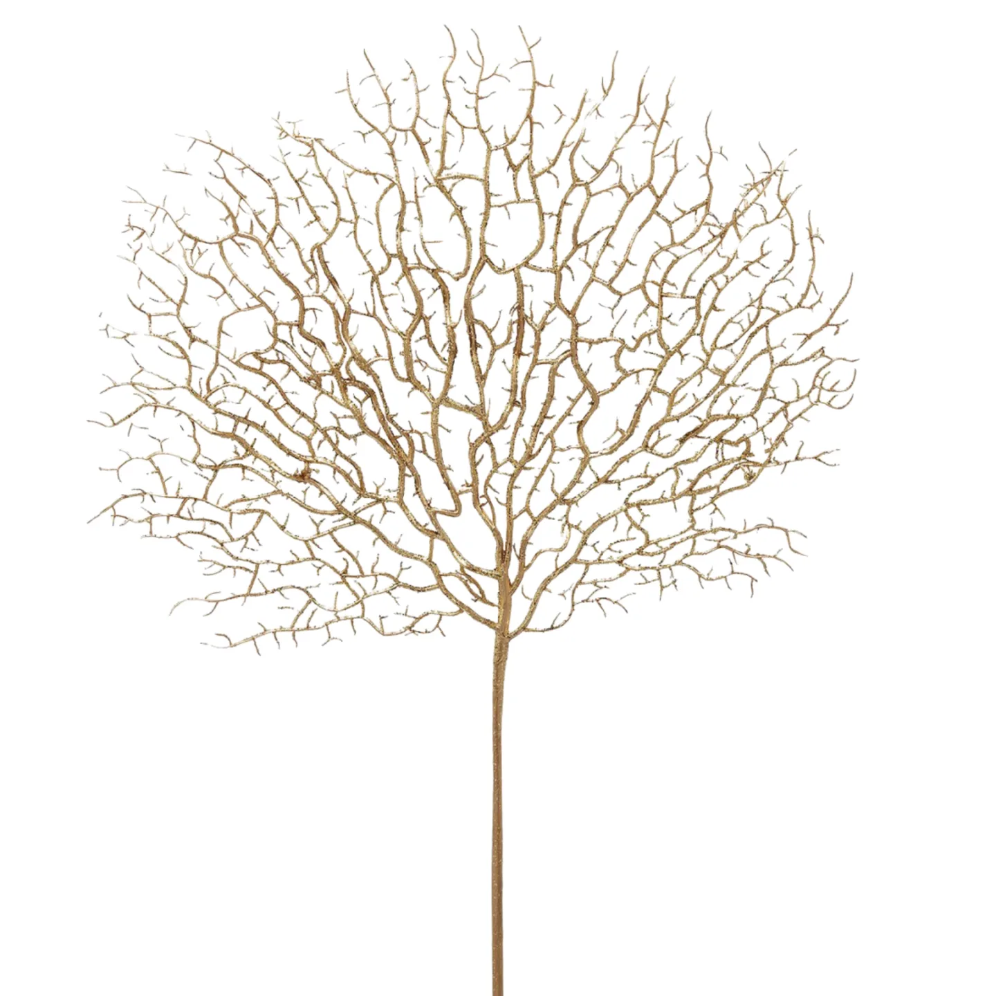 Edg Kunstblumen Koralle Gold H: 77 cm | Schubiger Möbel