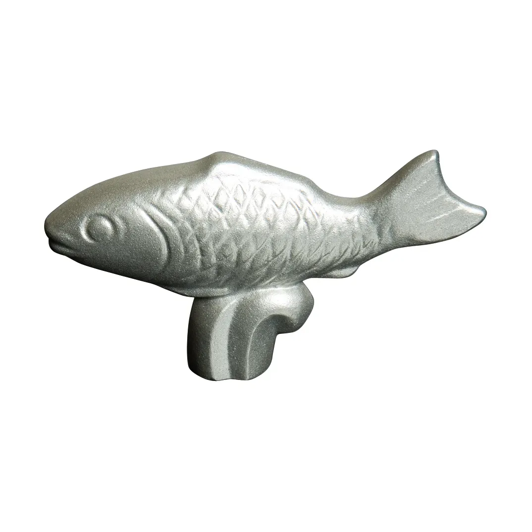 STAUB Staub Knopf in Metall Fisch
