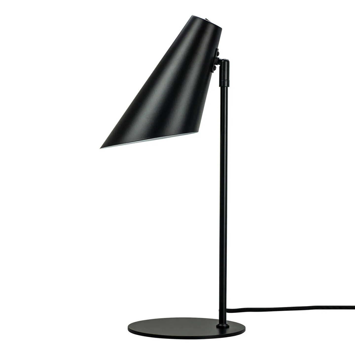 Cale Bordlampe Matt Black - Dyberg Larsen - Stue - Skandinavisk - Metal - Med skærm