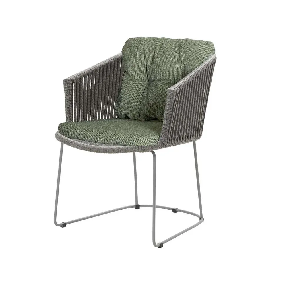 Cane-line Moments Stuhl Cane-Line Matt Dark Green-Cane-Line Soft Rope