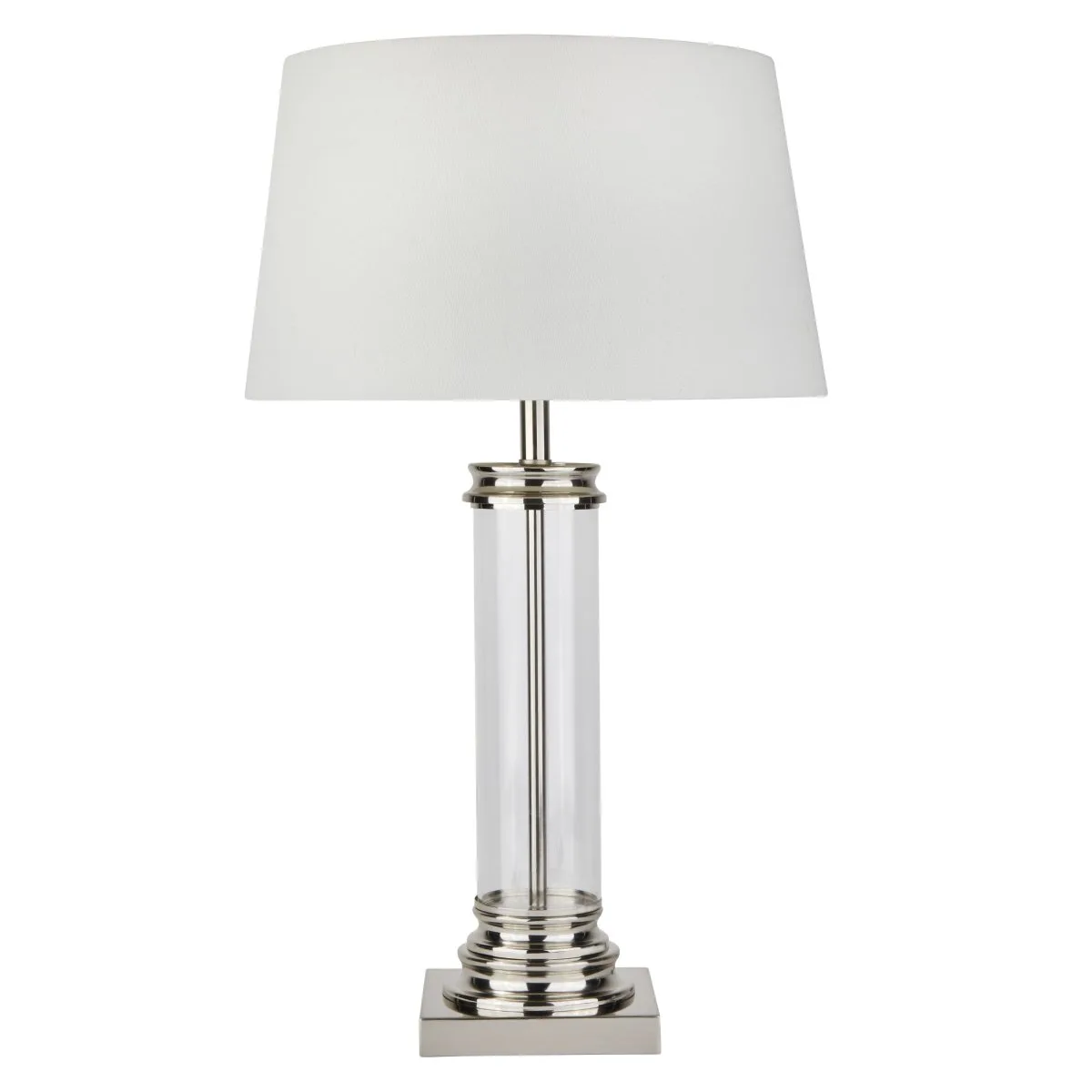 Searchlight - Pedestal 50cm - Bordslampa - Silver