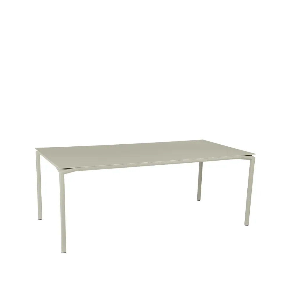 Fermob Calvi bord 195x95 cm Clay grey (grå)