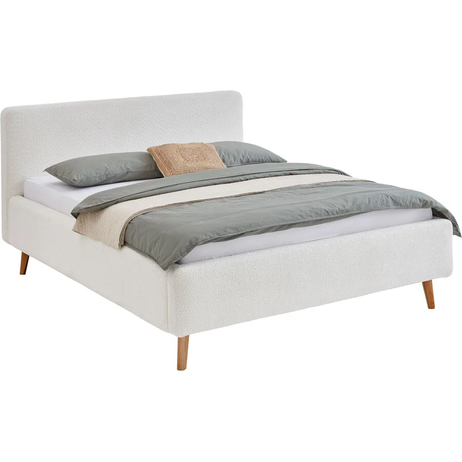 Bett Senja Weiss Polyester 180 x 200 cm
