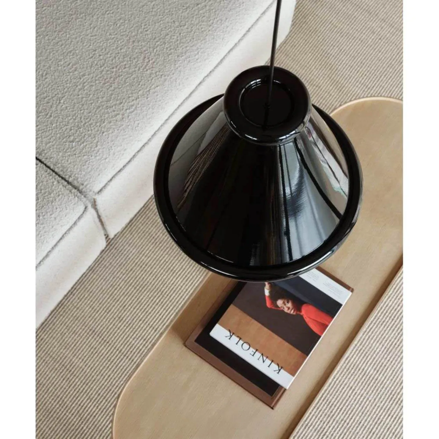 Belle Pendelleuchte Ø36 Glossy Black - Belid - Esszimmer - Metall