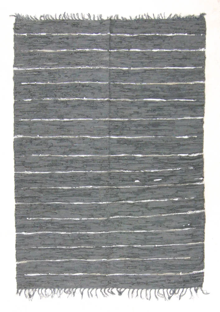 Filleryer - Nordal Design (grå - 100 % lær) (Størrelse: 70 x 200 cm)