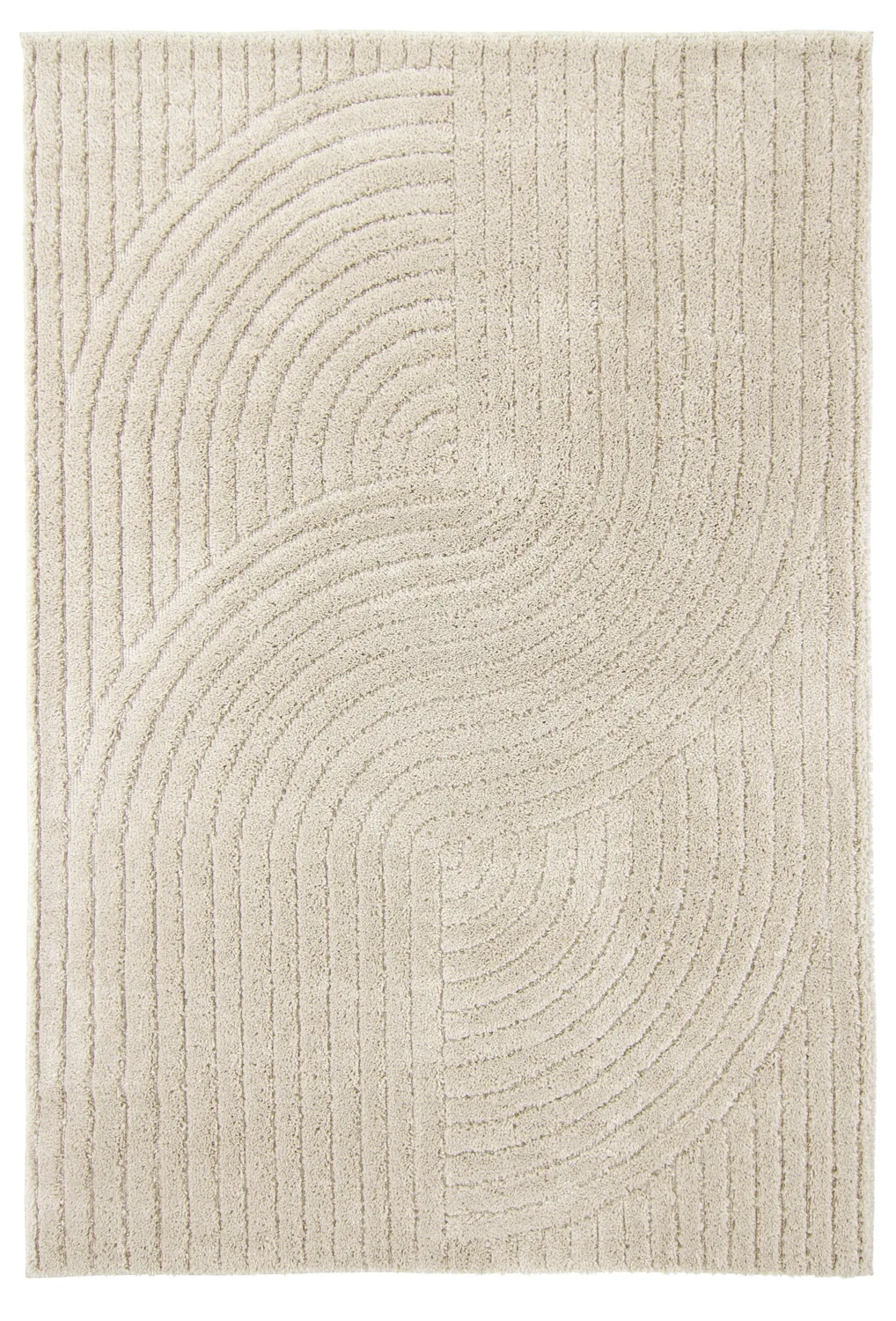 Ryetepper - Wendy (beige) (Størrelse: 160 x 230 cm)
