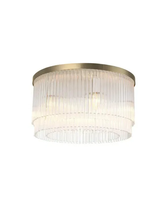 Hector loftlampe antik messing
