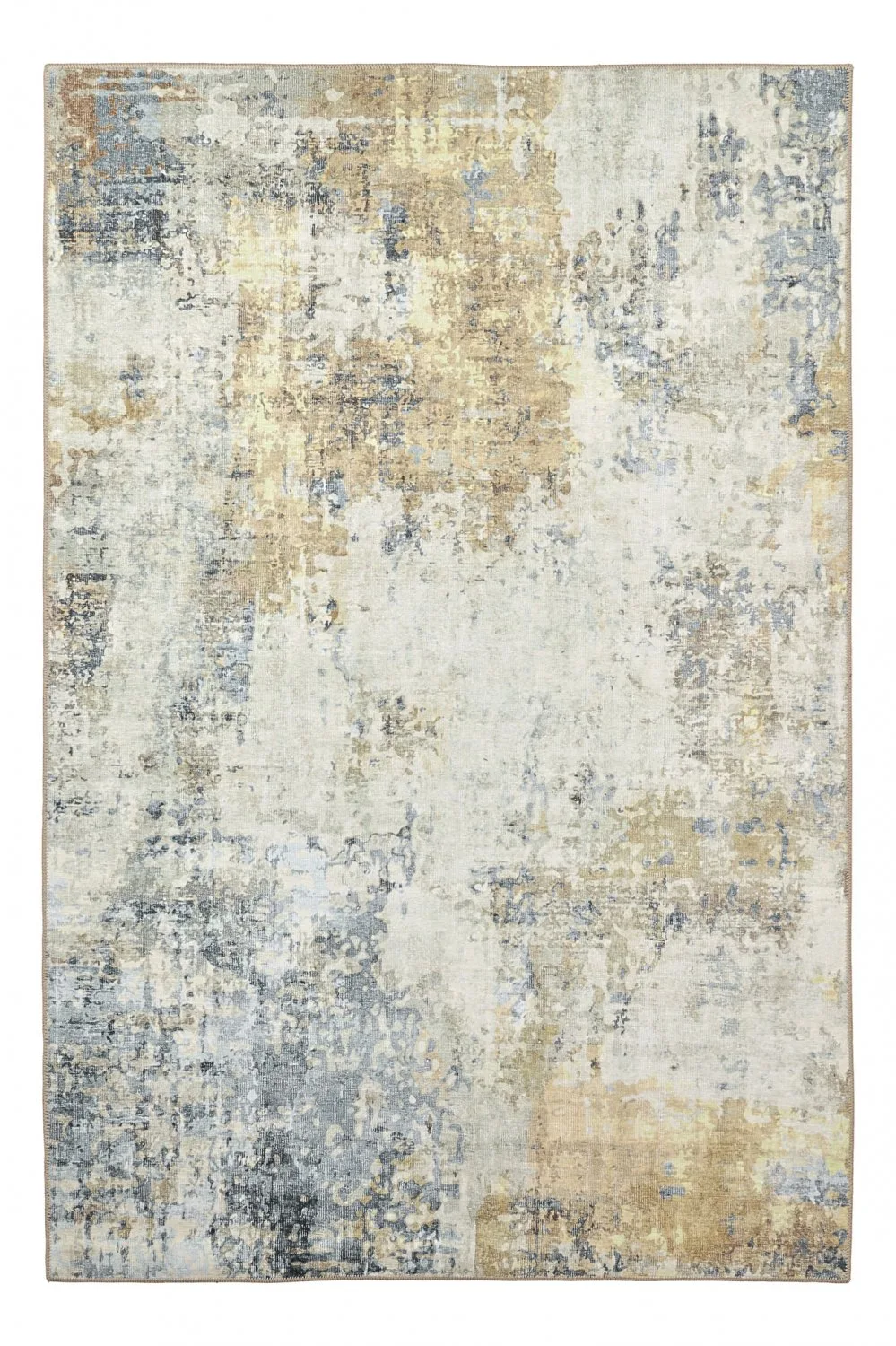Flatvevd teppe - Comino (beige/multi) (Størrelse: 230 x 340 cm)