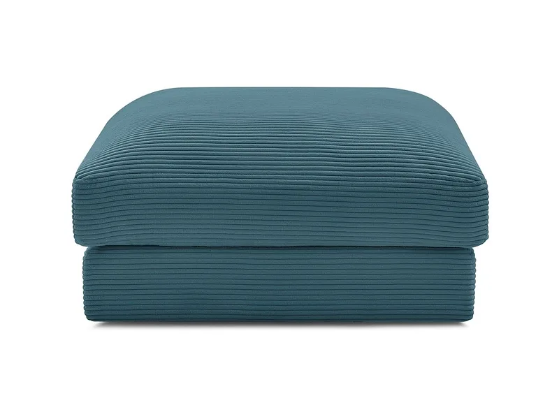 Sitzsack BOBOCHIC LEONARD 86x86x43cm cord-stoff hellblau