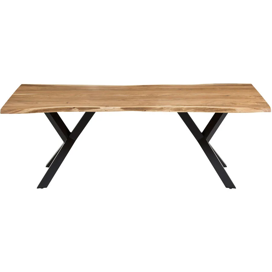 Esstisch Essentials Natur Akazie Massivholz B 220 T 110 cm