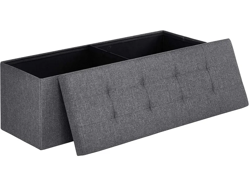 Bettkasten SONGMICS TRUNK Stoff grau