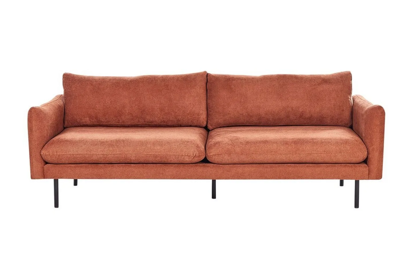 Woodal Soffa 3-sits - Brun/Svart