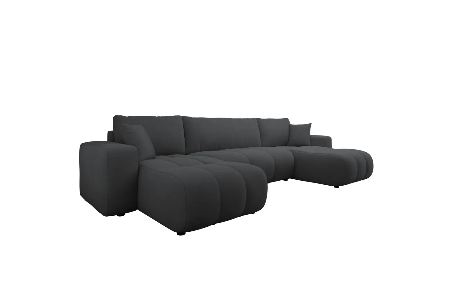 Flo Bäddsoffa Dubbeldivan 4-sits - Grå