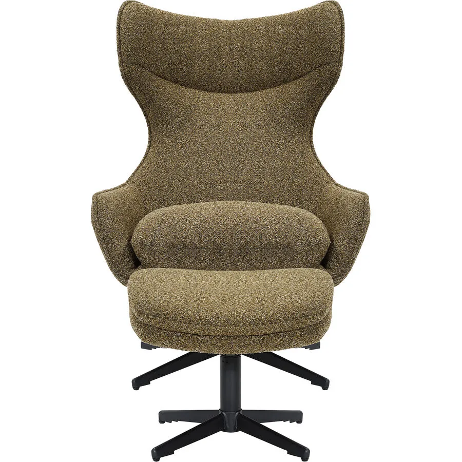 Sessel Ilan braun Polyester B 77 T 85 H 108 cm