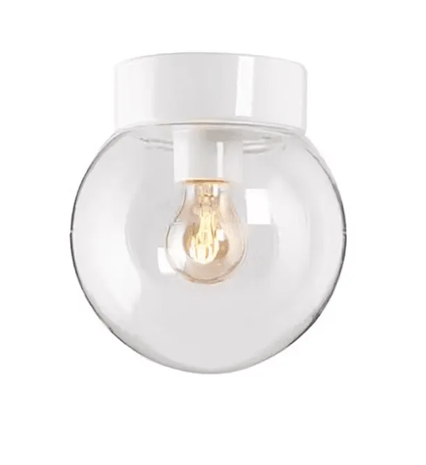 Ifö electric - Classic Glob 200 - Badrumslampa - Vit