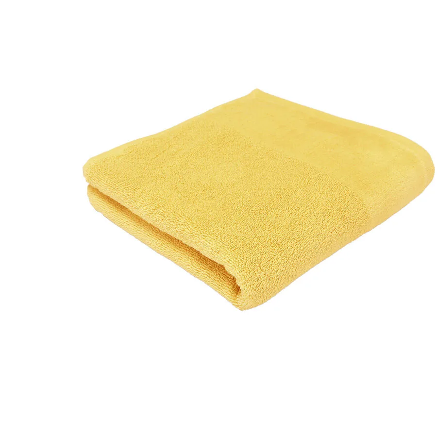 Living Home Gästetuch Softfeel Yellow Baumwolle