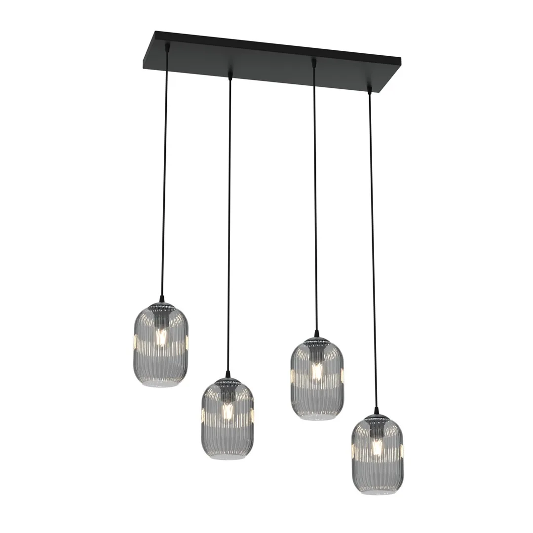 Emibig Lighting - Verdi 70cm - Taklampa - Rökfärgad