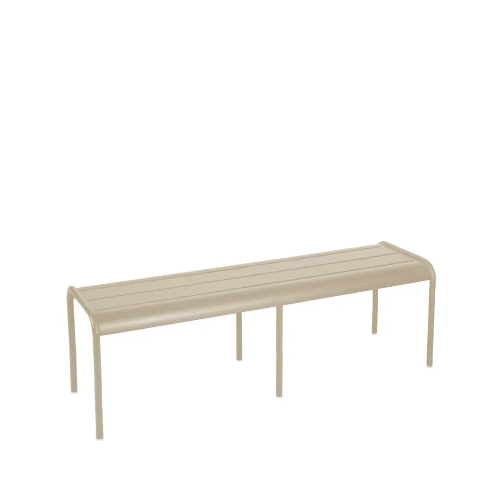 Fermob Luxembourg bänk Nutmeg (beige)