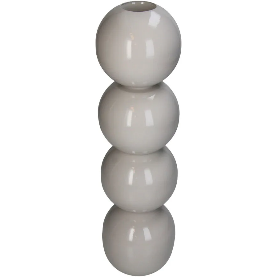 Kerzenhalter Kaars Beige Eisen 39.3 cm
