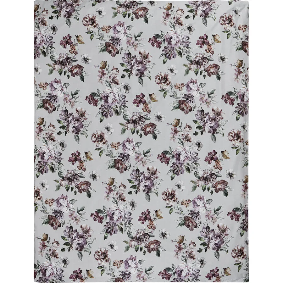 Duvetbezug Alina bunt Blumenmuster Baumwolle 200 x 210 cm