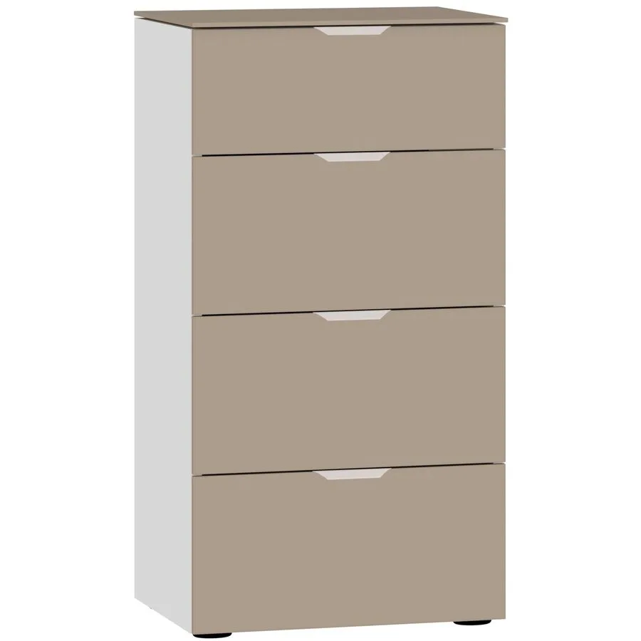 Kommode Arena Beimöbel nougat Holzwerkstoff B 45 H 87 cm