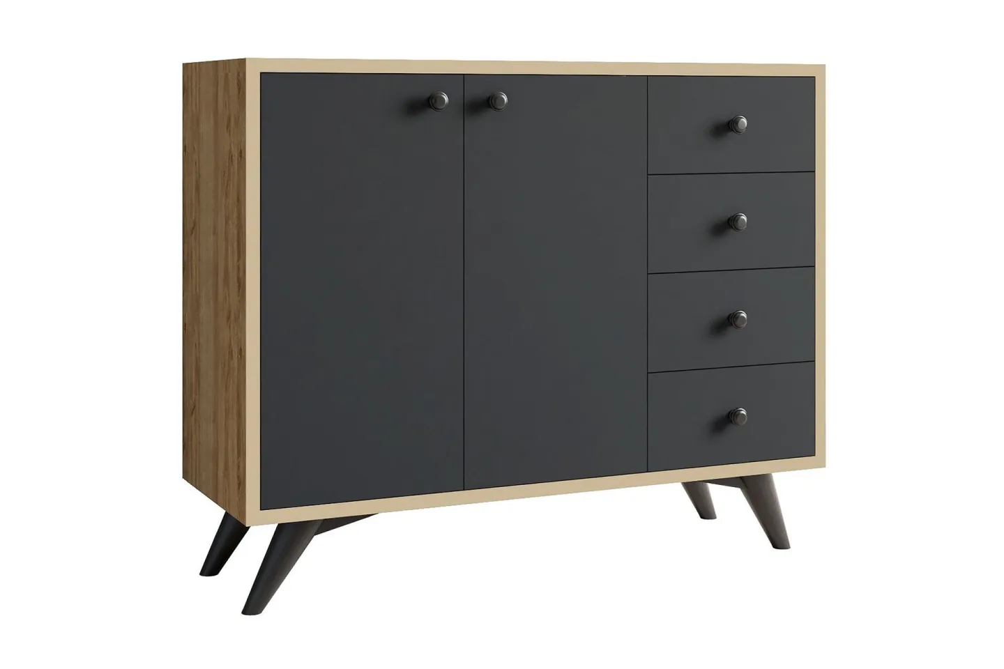 Desgrar Förvaringsskåp 100x82 cm - Brun