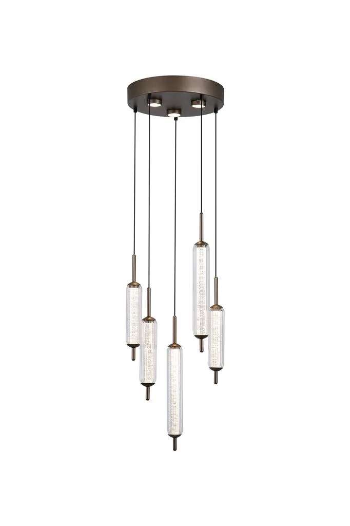 Searchlight - Cattail Ø37 - Taklampa - Brun