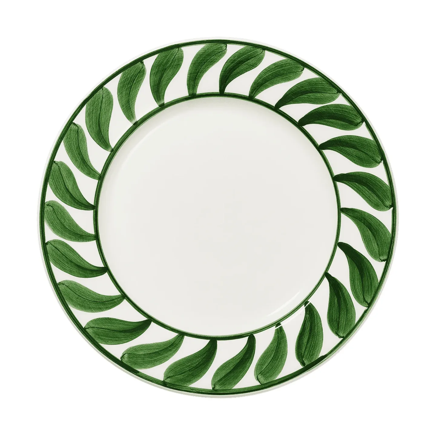 Pick a Poppy Swirl Salatteller Grün, 22 cm