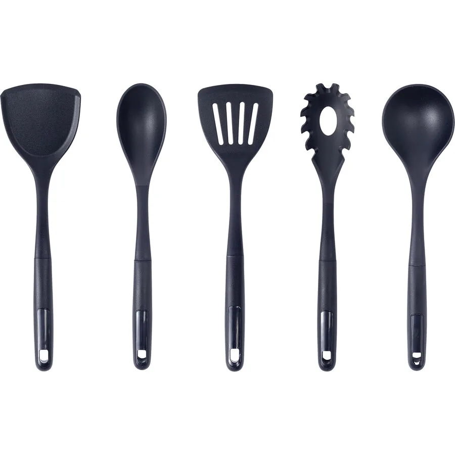 Küchenhelfer-Set Sallie Schwarz Silikon