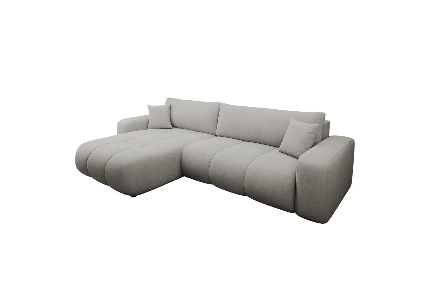Flo Bäddsoffa med Divan 3-sits - Grå