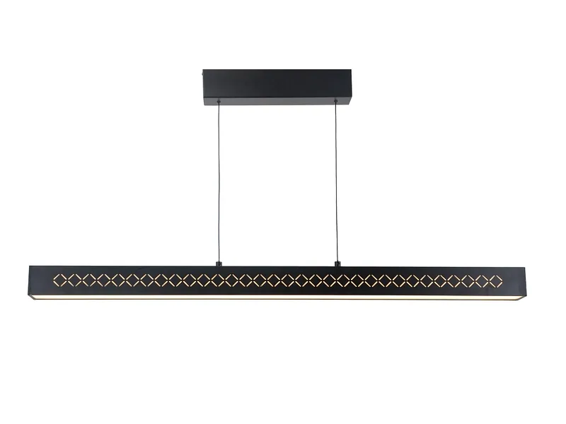 Hängelampe PRESTON LED 100x120cm 3x24W schwarz