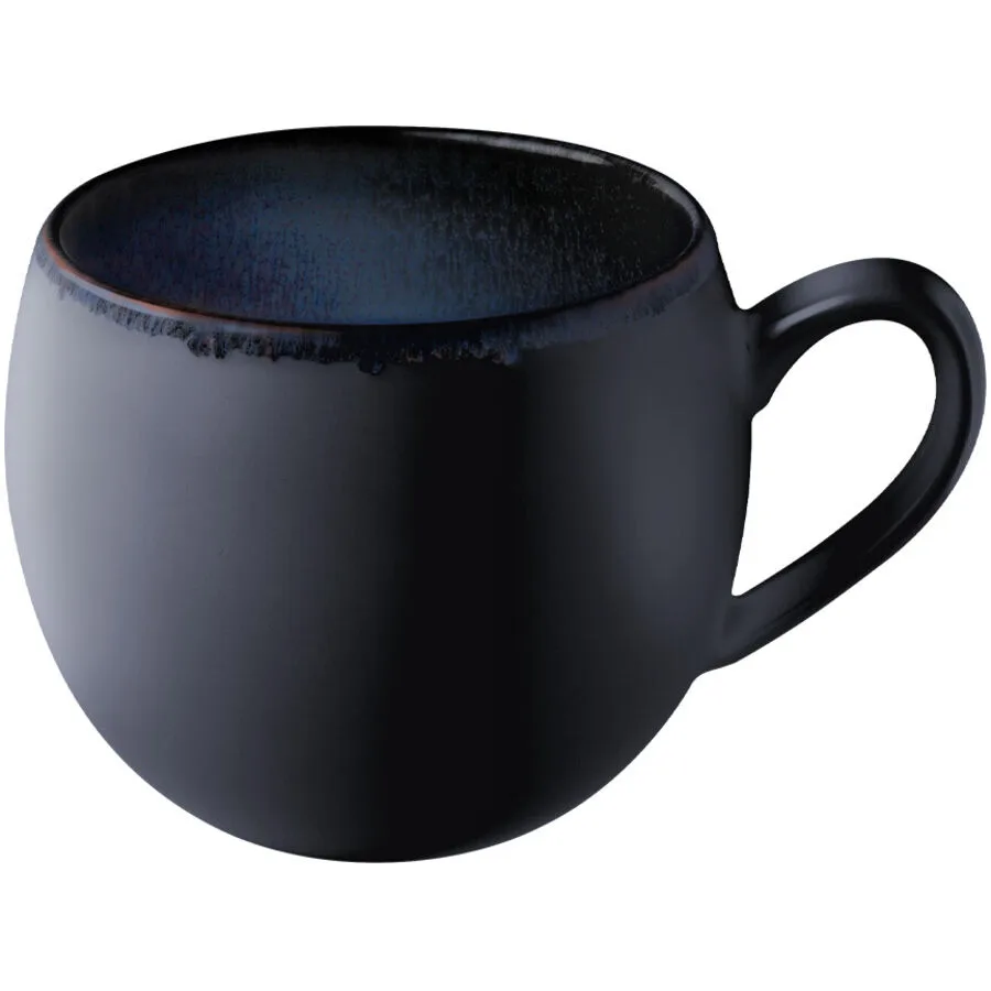 Tasse Night Sky Blau/Schwarz Porzellan 0.4 l