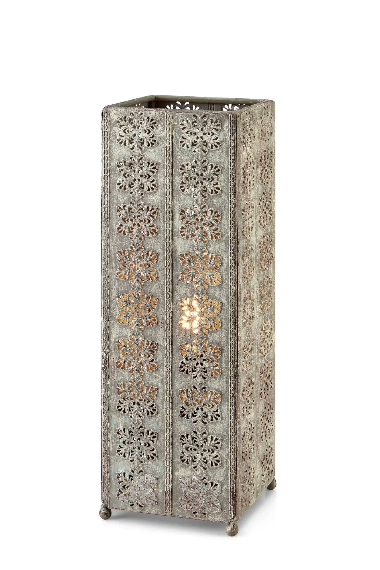 Agra Tischlampe Grau